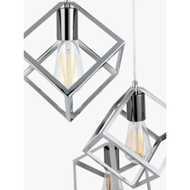 Pacific Lifestyle Alessio 5 Pendant Cluster Ceiling Light, Nickel - thumbnail 2