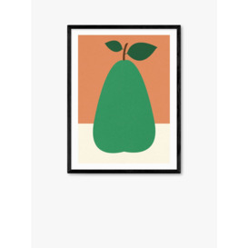 EAST END PRINTS Rosi Feist 'Green Pear' Framed Print - thumbnail 1