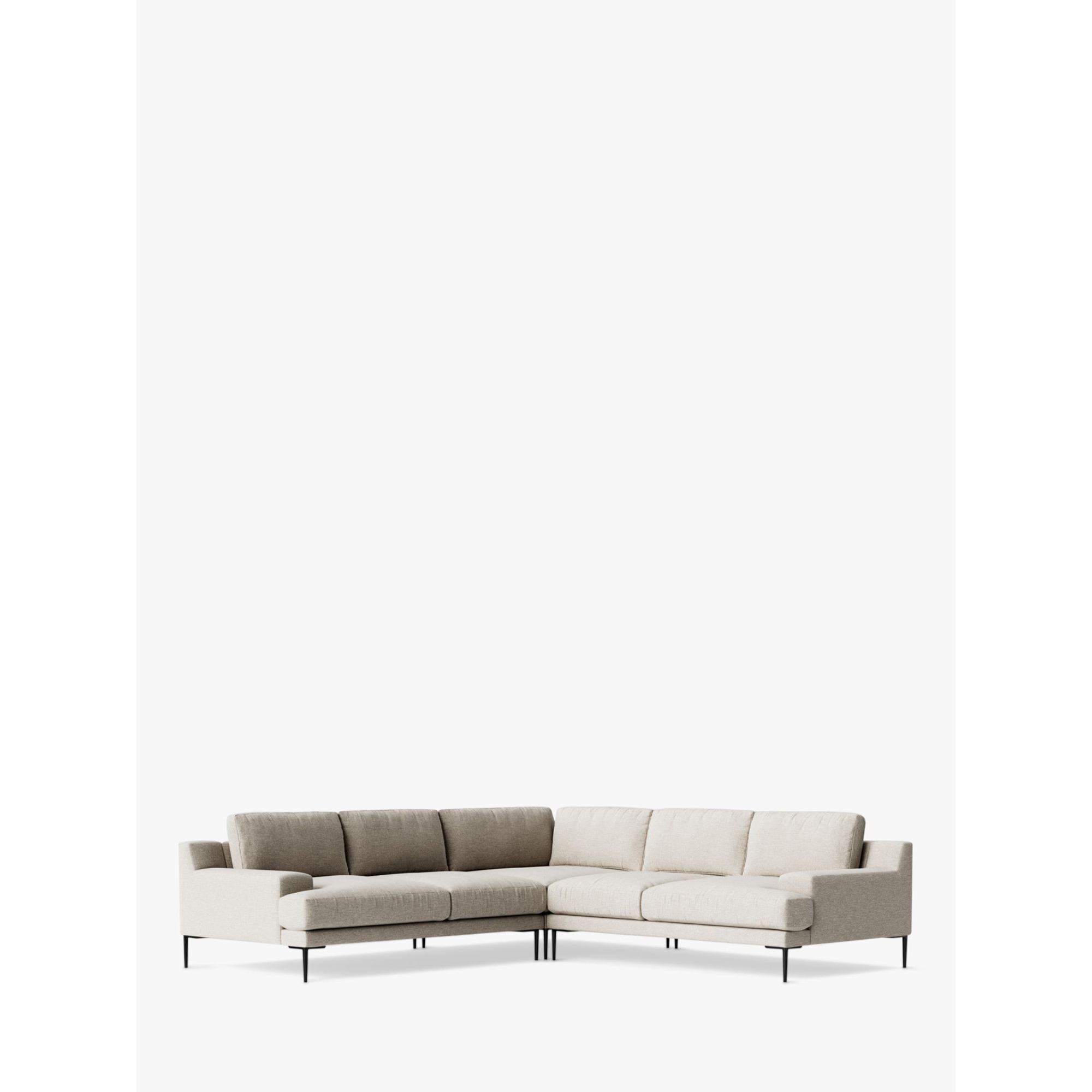Swoon Almera 5 Seater Corner Sofa, Metal Leg - image 1