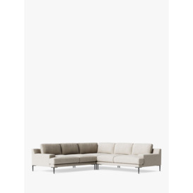 Swoon Almera 5 Seater Corner Sofa, Metal Leg - thumbnail 1