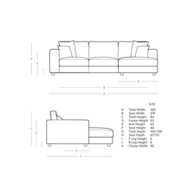 Swoon Althaea Grand 4 Seater RHF Corner Sofa - thumbnail 2
