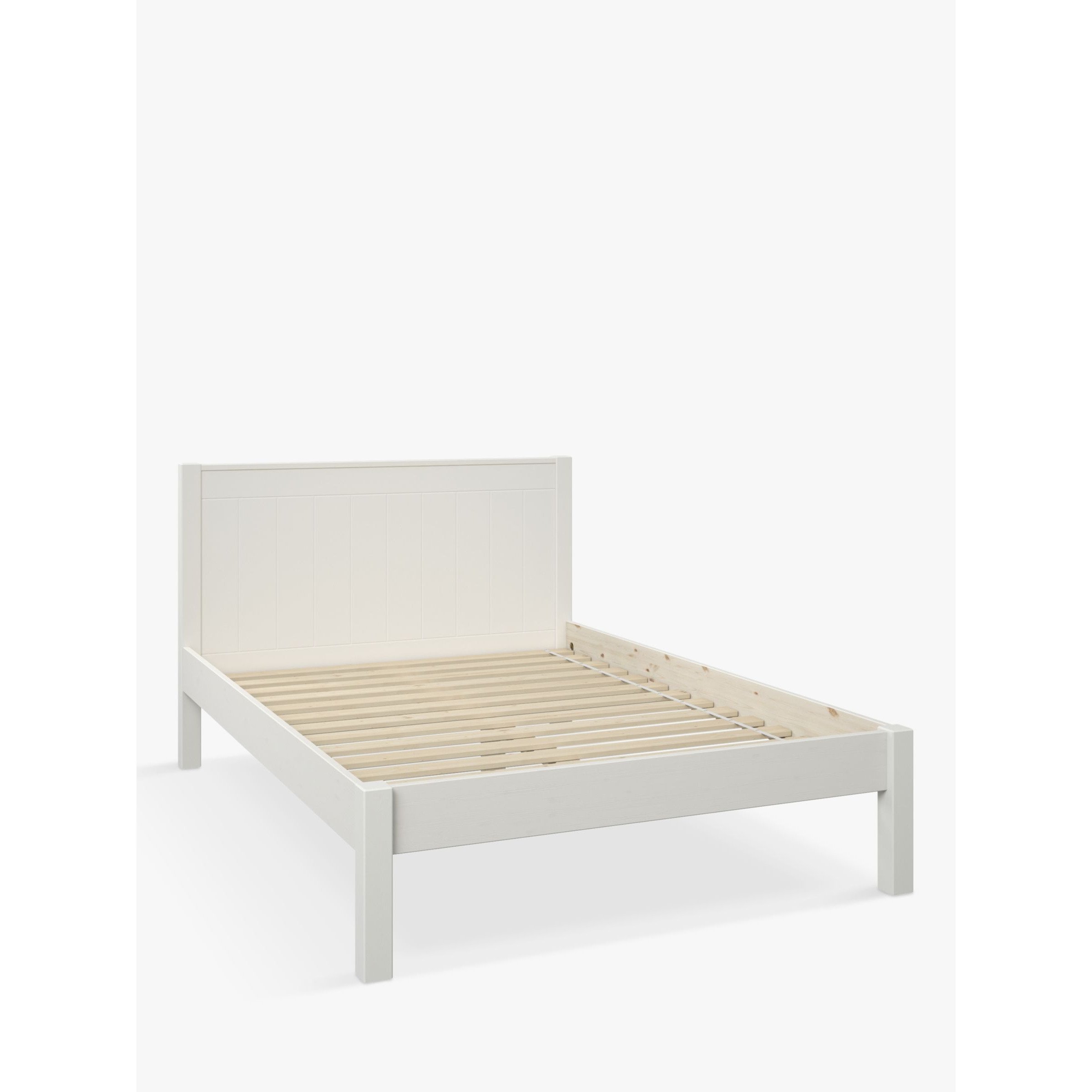 Stompa Classic Low End Wooden Bed Frame, Double - image 1