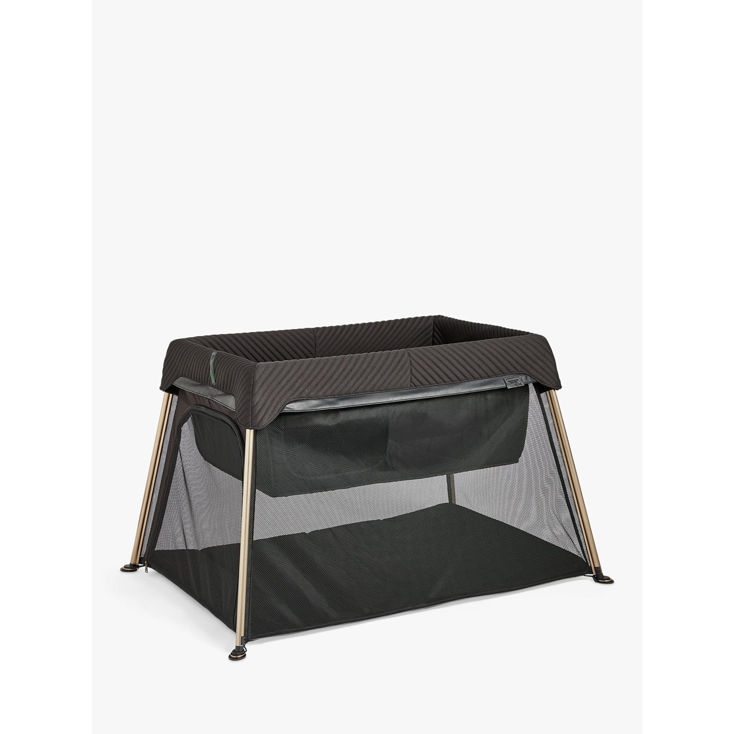 Silver Cross Rise by Tinie Travel Cot, Signature Edition, Black - image 1