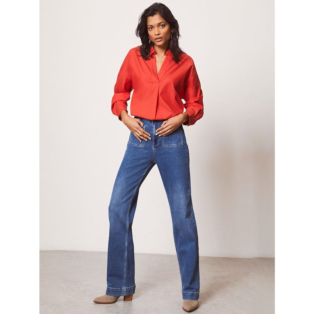 john lewis mint velvet blouses