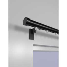 John Lewis Select Curl Gliding Curtain Pole with Stud Finial, Wall Fix, Dia.30mm - thumbnail 2
