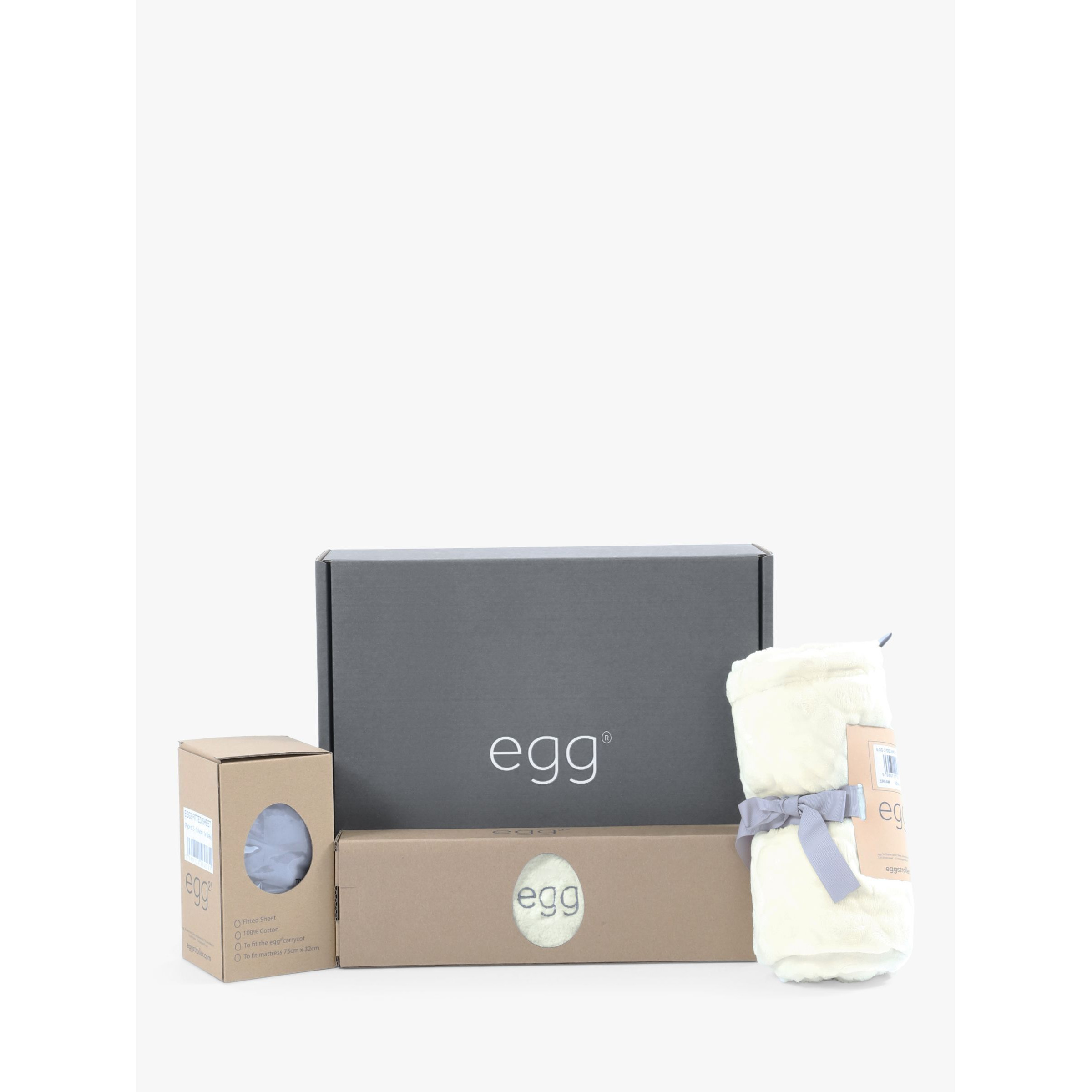 egg Blanket, Mattress Topper & Carrycot Sheet Gift Pack - image 1