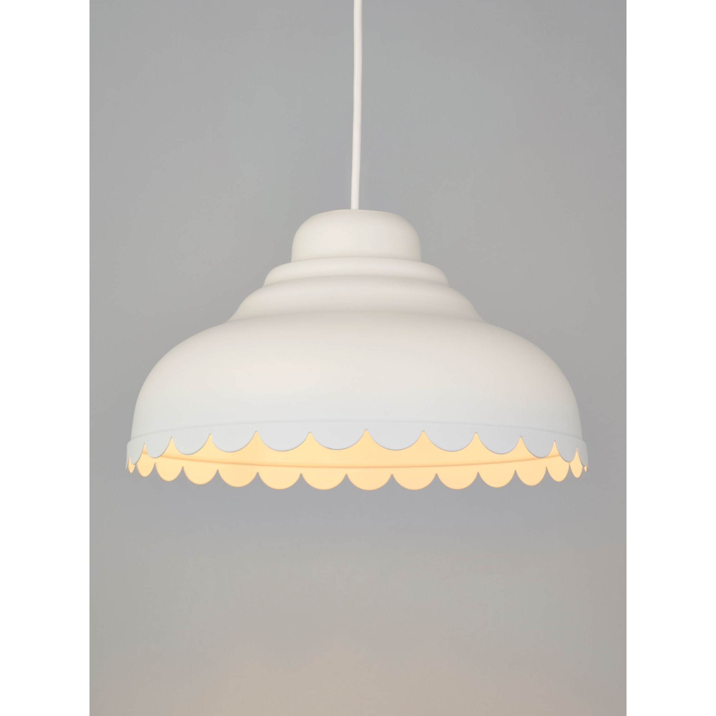 John Lewis Scallop Easy-to-Fit Ceiling Shade - image 1