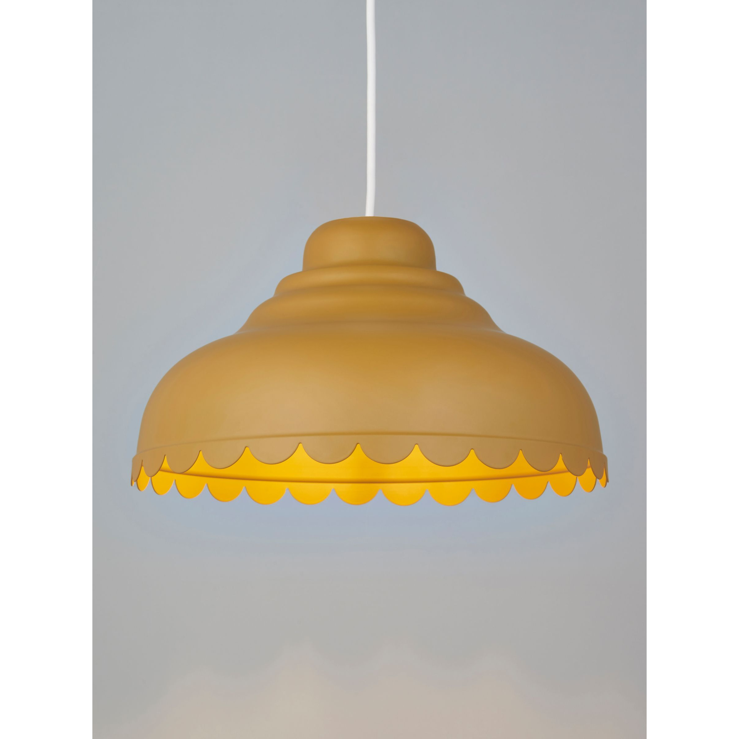 John Lewis Scallop Easy-to-Fit Ceiling Shade - image 1