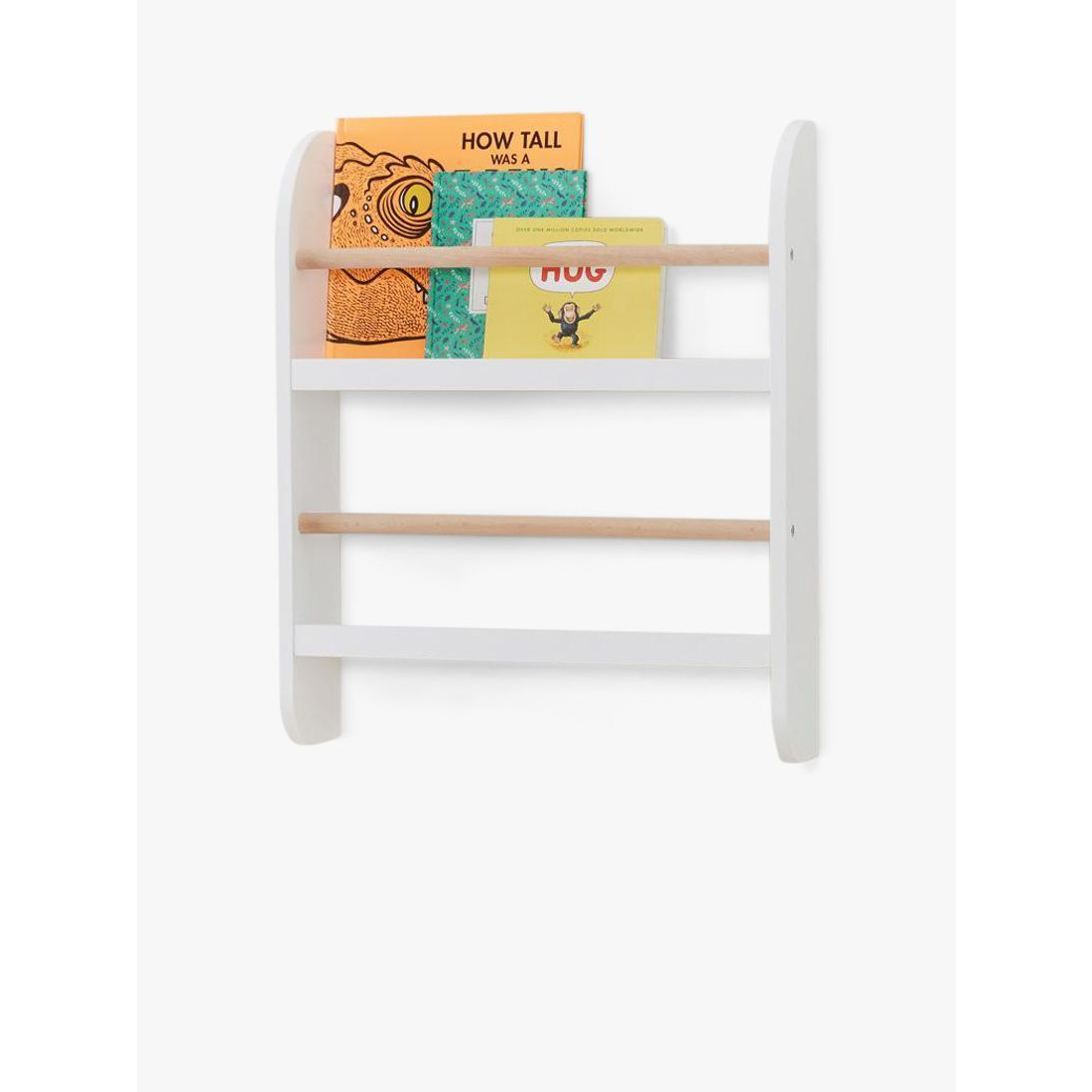 Great Little Trading Co Greenaway Mini Bookcase, White/Natural - image 1