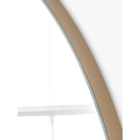 Yearn Delicacy Arched Wood Frame Wall Mirror, 100 x 30cm - thumbnail 2