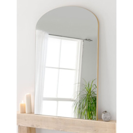Yearn Delicacy Arched Wood Frame Leaner Mirror - thumbnail 1