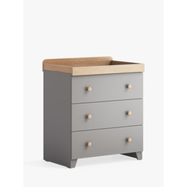 Little Acorns Classic Two-Tone Changing Table Dresser - thumbnail 2