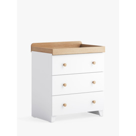 Little Acorns Classic Two-Tone Changing Table Dresser - thumbnail 2