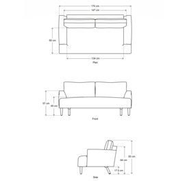 Swyft Model 05 Medium 2 Seater Sofa - thumbnail 2