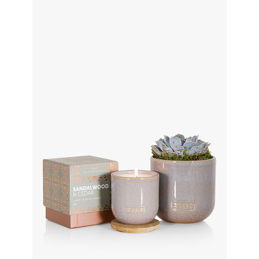 The Little Botanical Touch of Grey Candle Gift Set - image 1