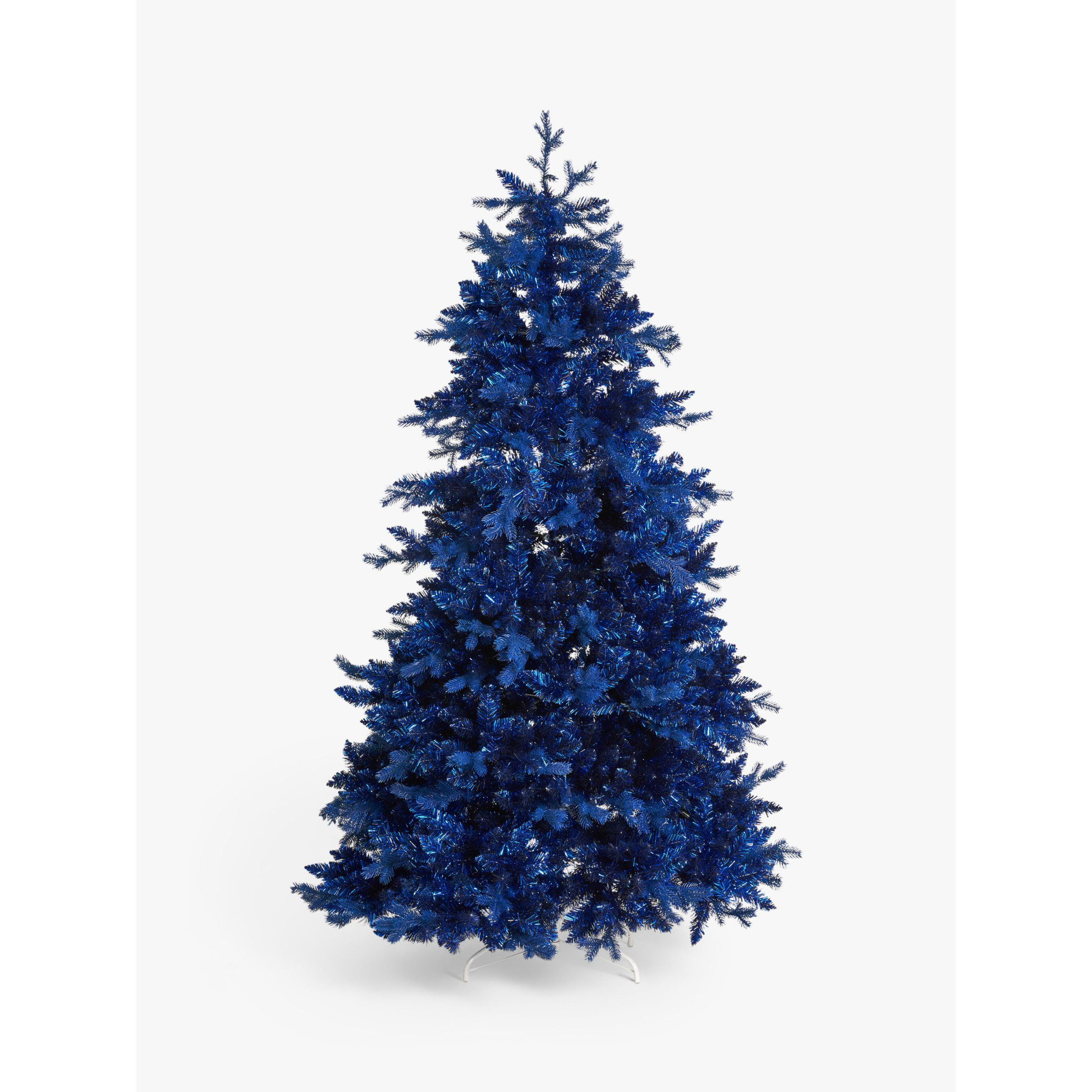 John Lewis Cobalt Sherwood Spruce Unlit Christmas Tree, 7ft