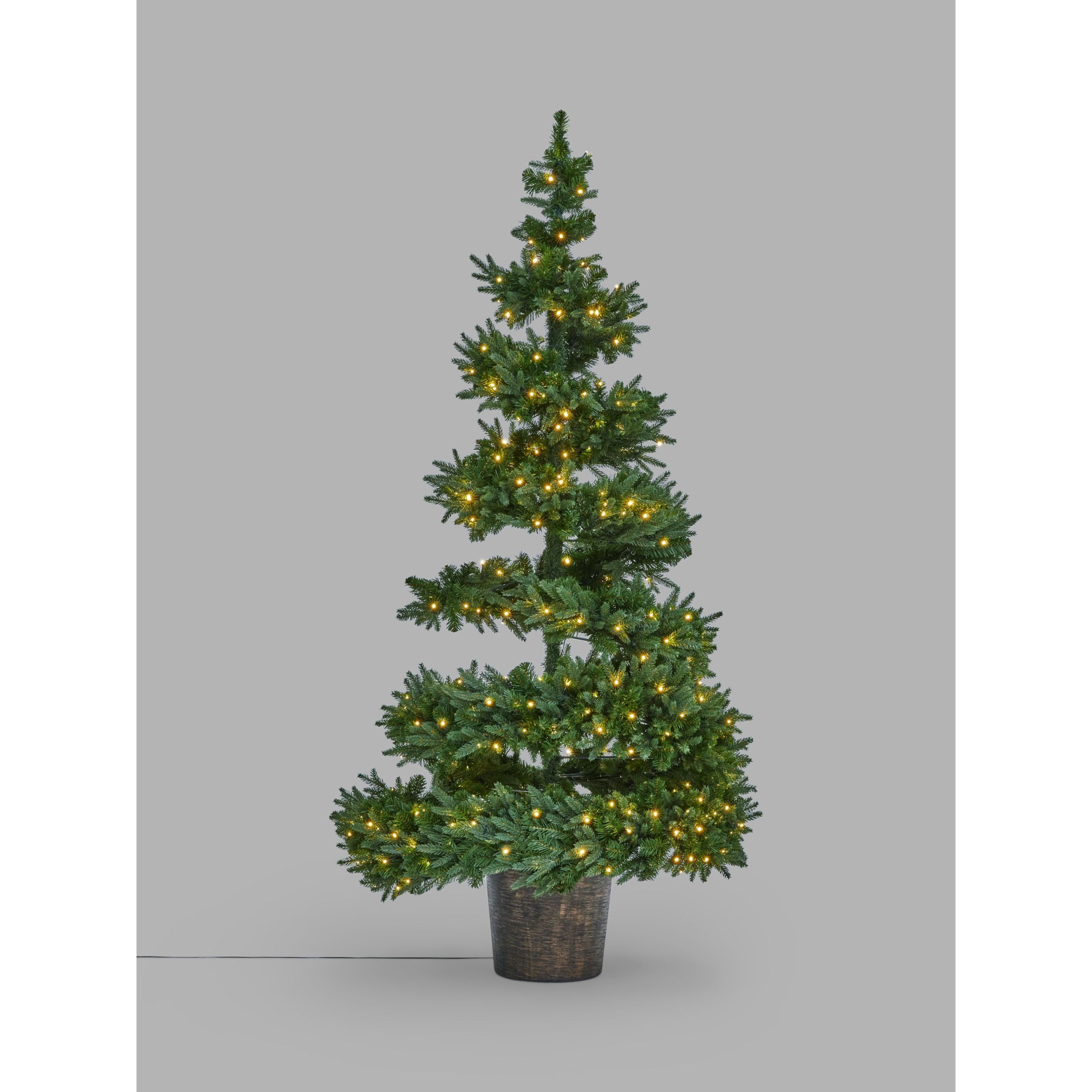 John Lewis Hampton Pre-Lit Christmas Tree, 7ft