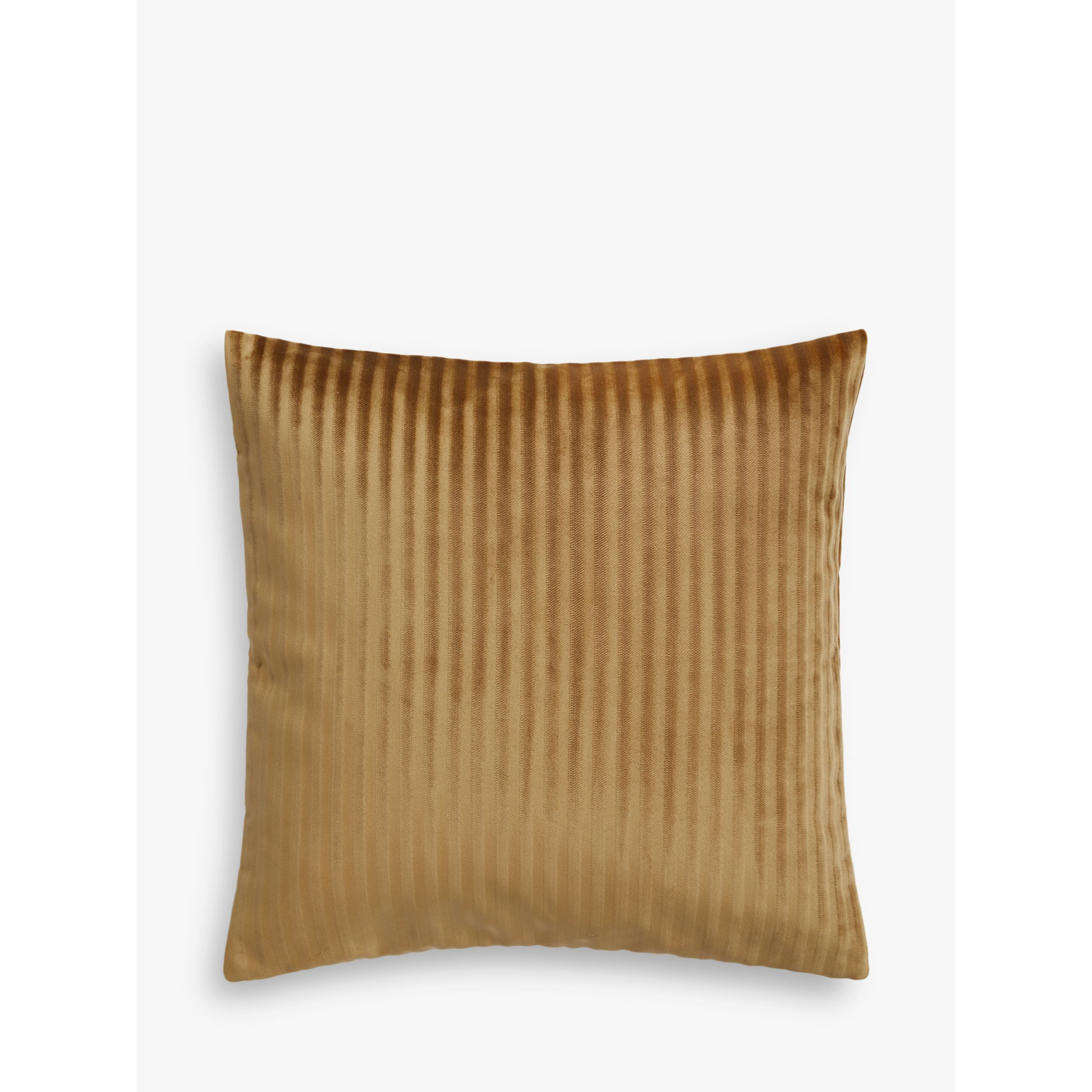 John Lewis Velvet Stripe Cushion - image 1