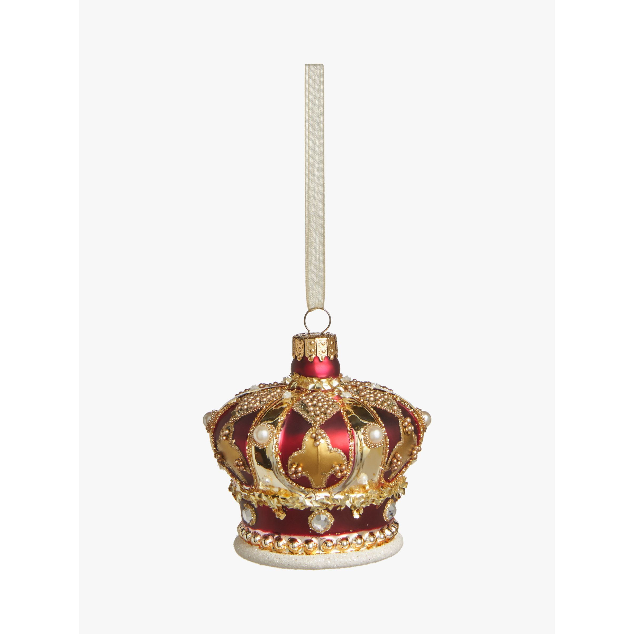 John Lewis Royal Fairytale Jewelled Crown Bauble