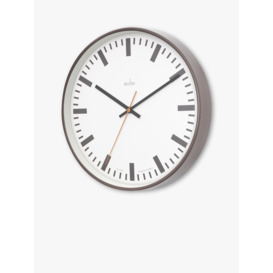 Acctim Victor Analogue Quartz Wall Clock, 30cm, London Sky - thumbnail 2