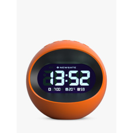 Newgate Clocks Centre of the Earth Digital Alarm Clock, Orange