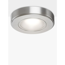 Sensio Zeta LED Under Kitchen Cabinet Spot Light, White/Stainless Steel