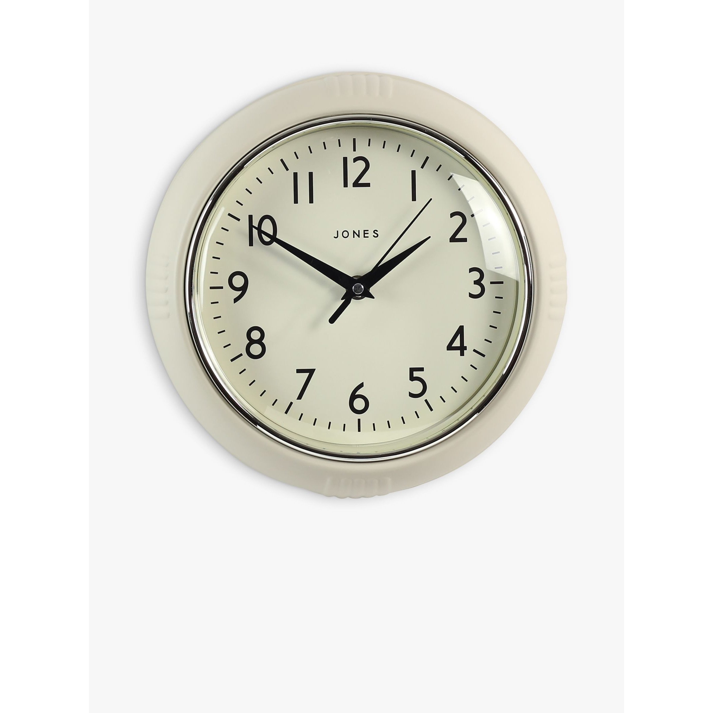 Jones Clocks Ketchup Small Analogue Wall Clock, 24.5cm - image 1