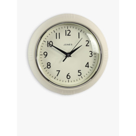 Jones Clocks Ketchup Small Analogue Wall Clock, 24.5cm - thumbnail 1