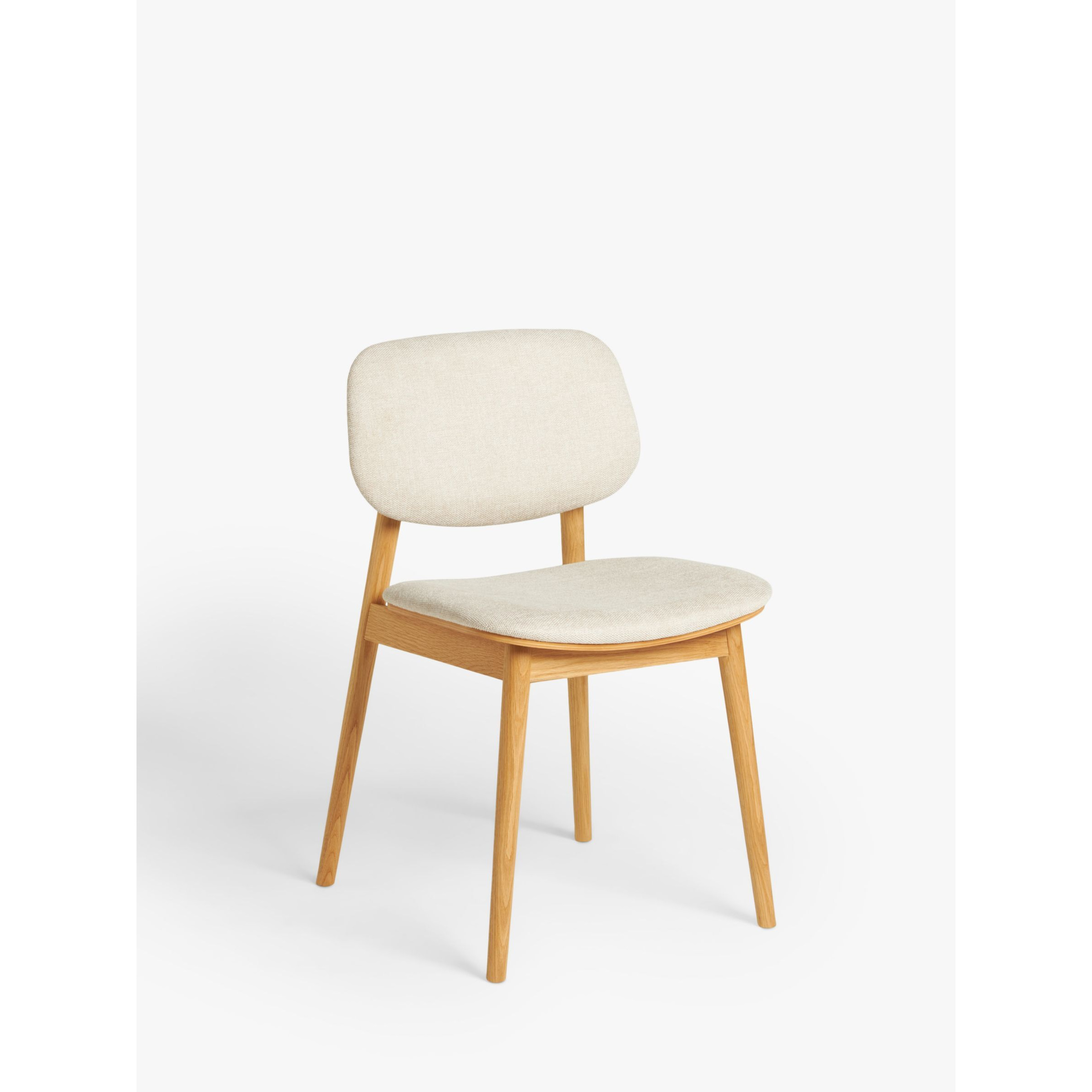 John Lewis Cara Dining Chair, Natural/American Oak Wood - image 1