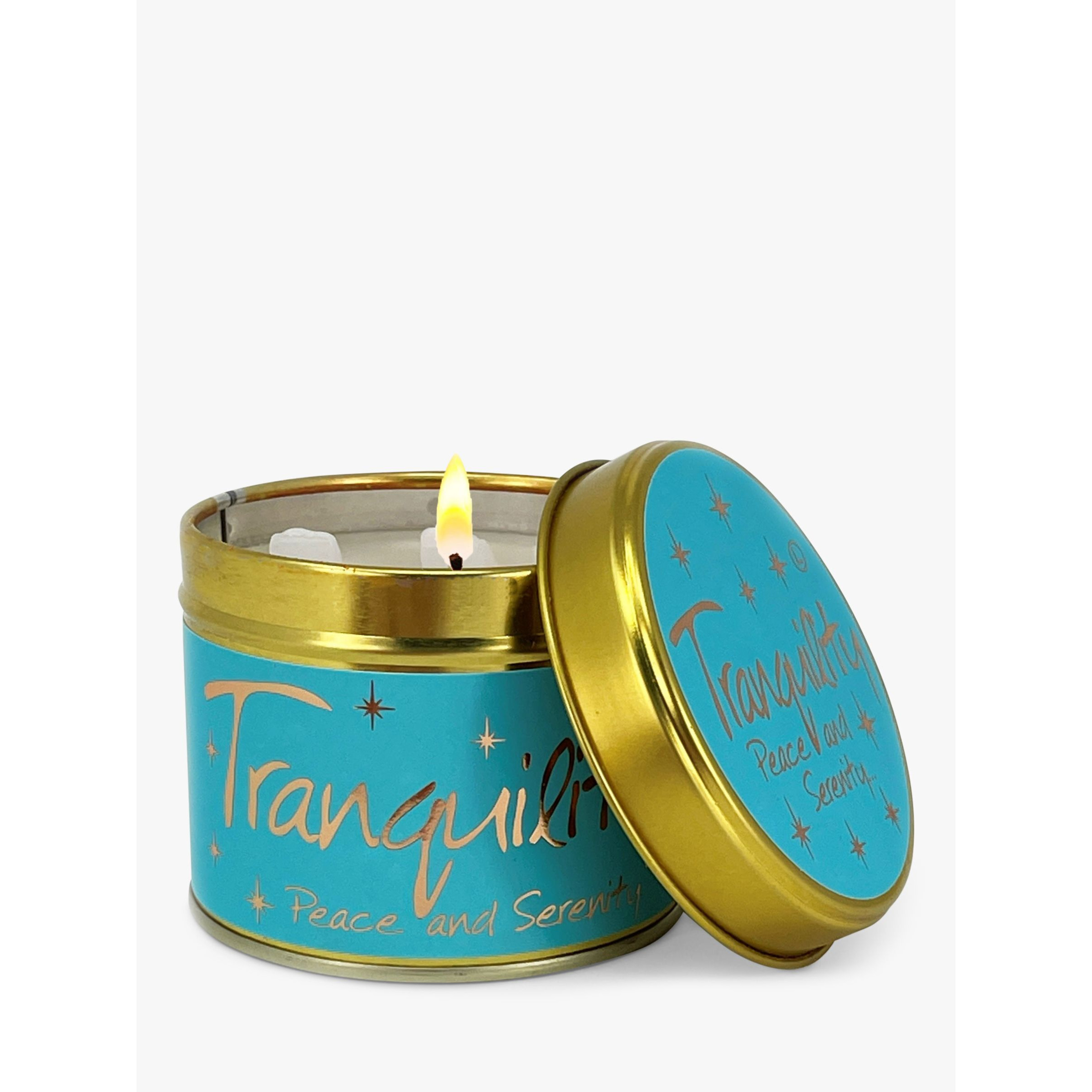 Lily-flame Tranquility Tin Scented Candle, 230g - image 1