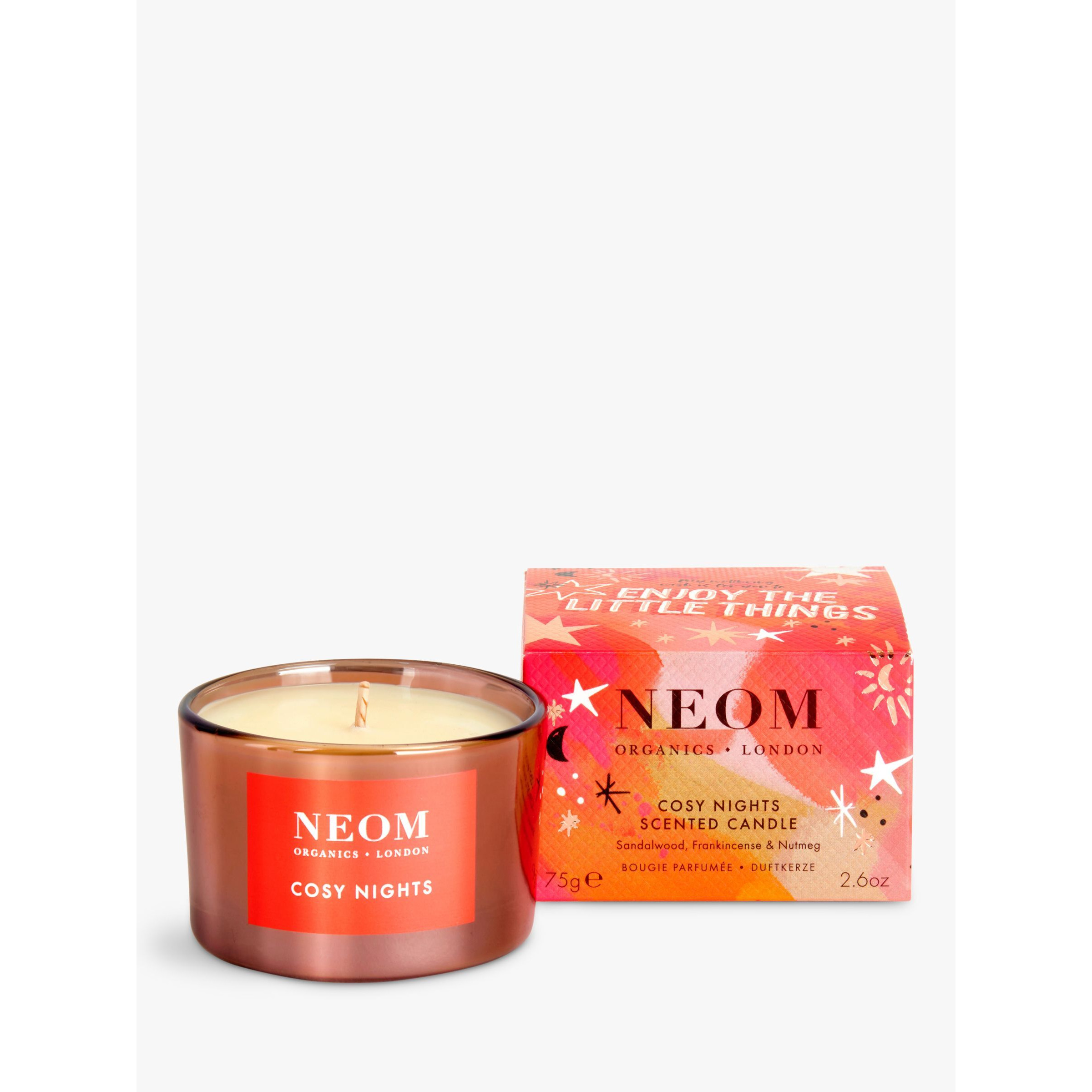 Neom Organics London Cosy Nights Travel Scented Candle, 75g