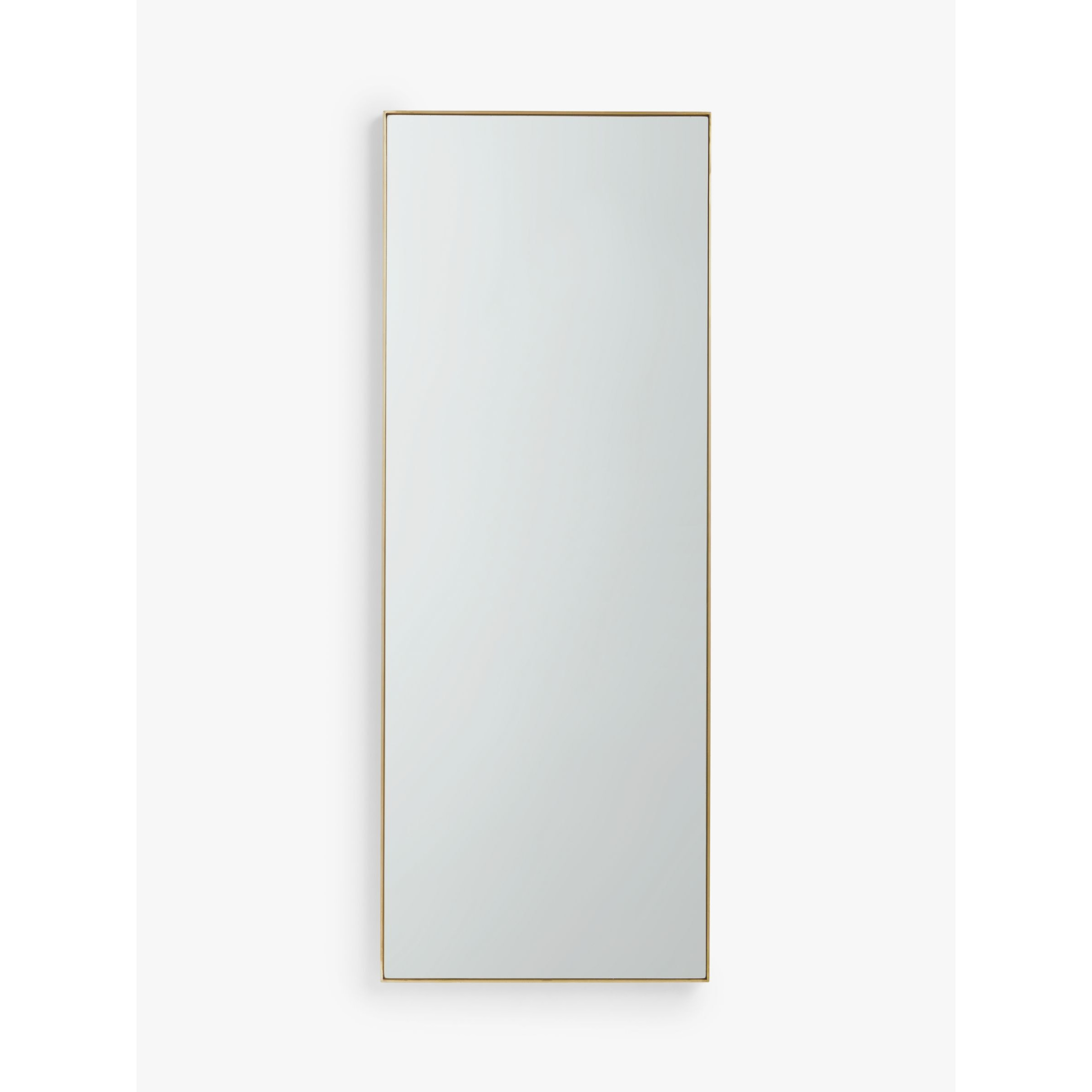 John Lewis Scandi Metal Frame Rectangular Hall Mirror, 122 x 46cm - image 1