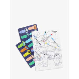 Bluey Colour In Height Chart & Crayon Set, Multi - thumbnail 2