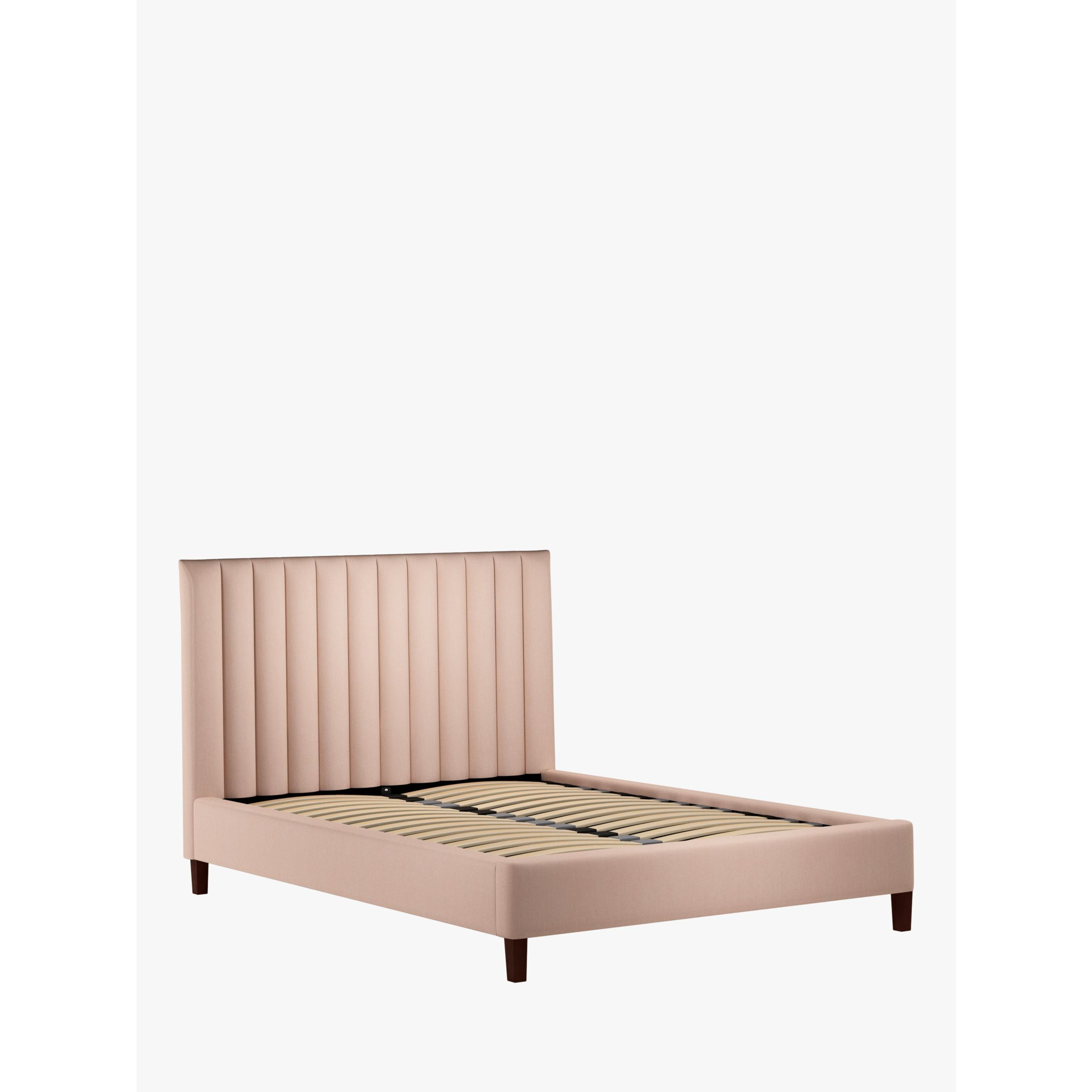 John Lewis Fluted Upholstered Bed Frame, Double - image 1