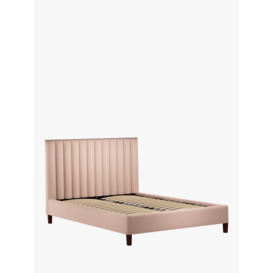John Lewis Fluted Upholstered Bed Frame, Double - thumbnail 1