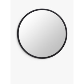 Umbra Hub Rubber Round Mirror, 60cm, Black - thumbnail 2