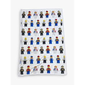 Lego Minifigure Sherpa Fleece Blanket