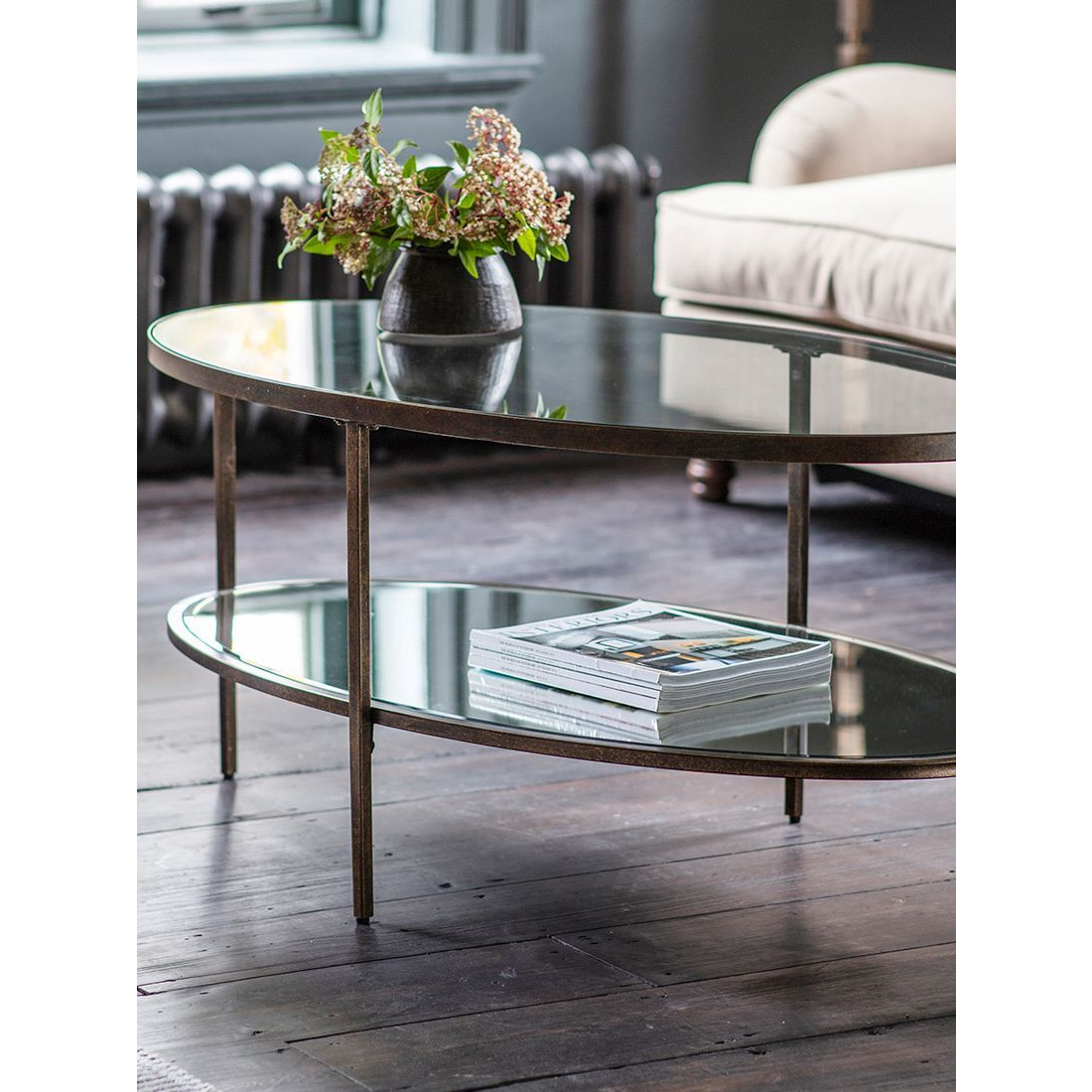 Gallery Direct Siena Coffee Table, Bronze - image 1