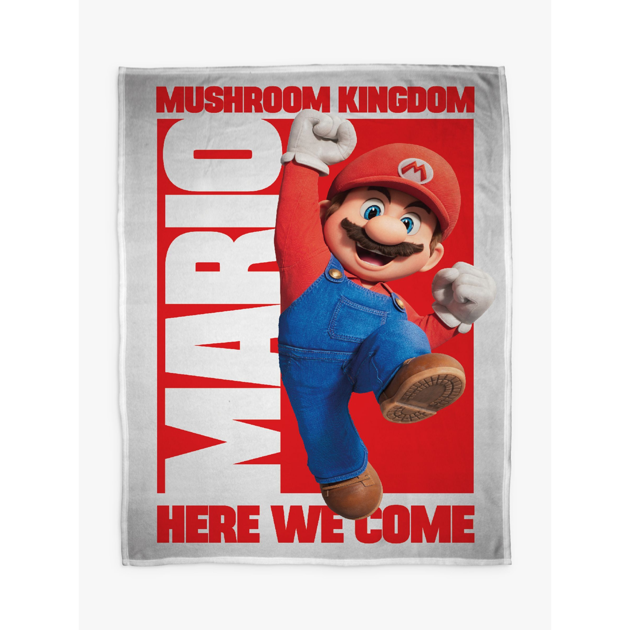Nintendo Super Mario Movie Fleece Blanket - image 1
