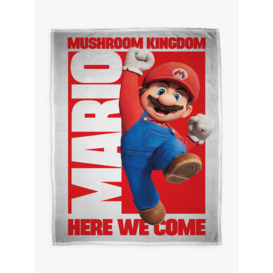 Nintendo Super Mario Movie Fleece Blanket