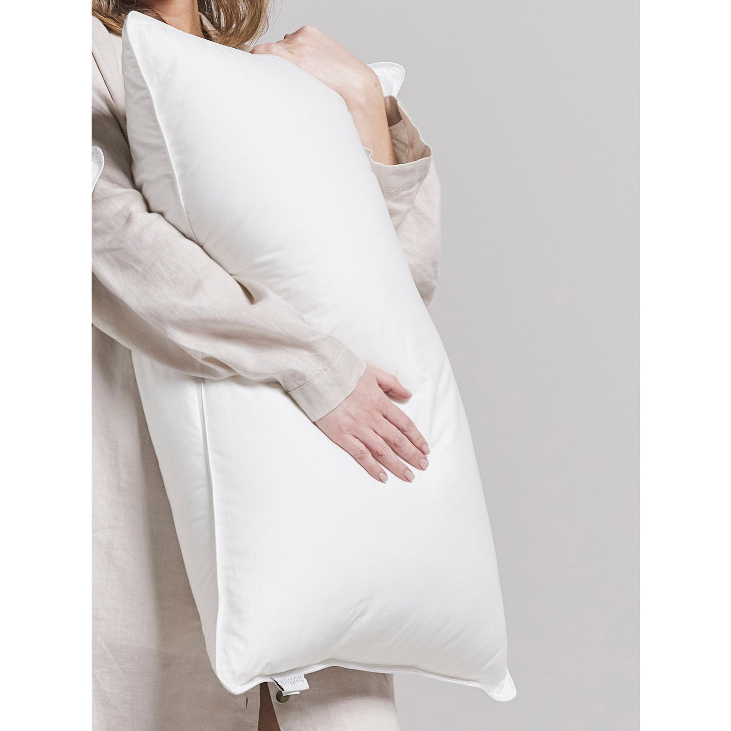 Bedfolk Duck Down Standard Pillow, Soft/Medium - image 1