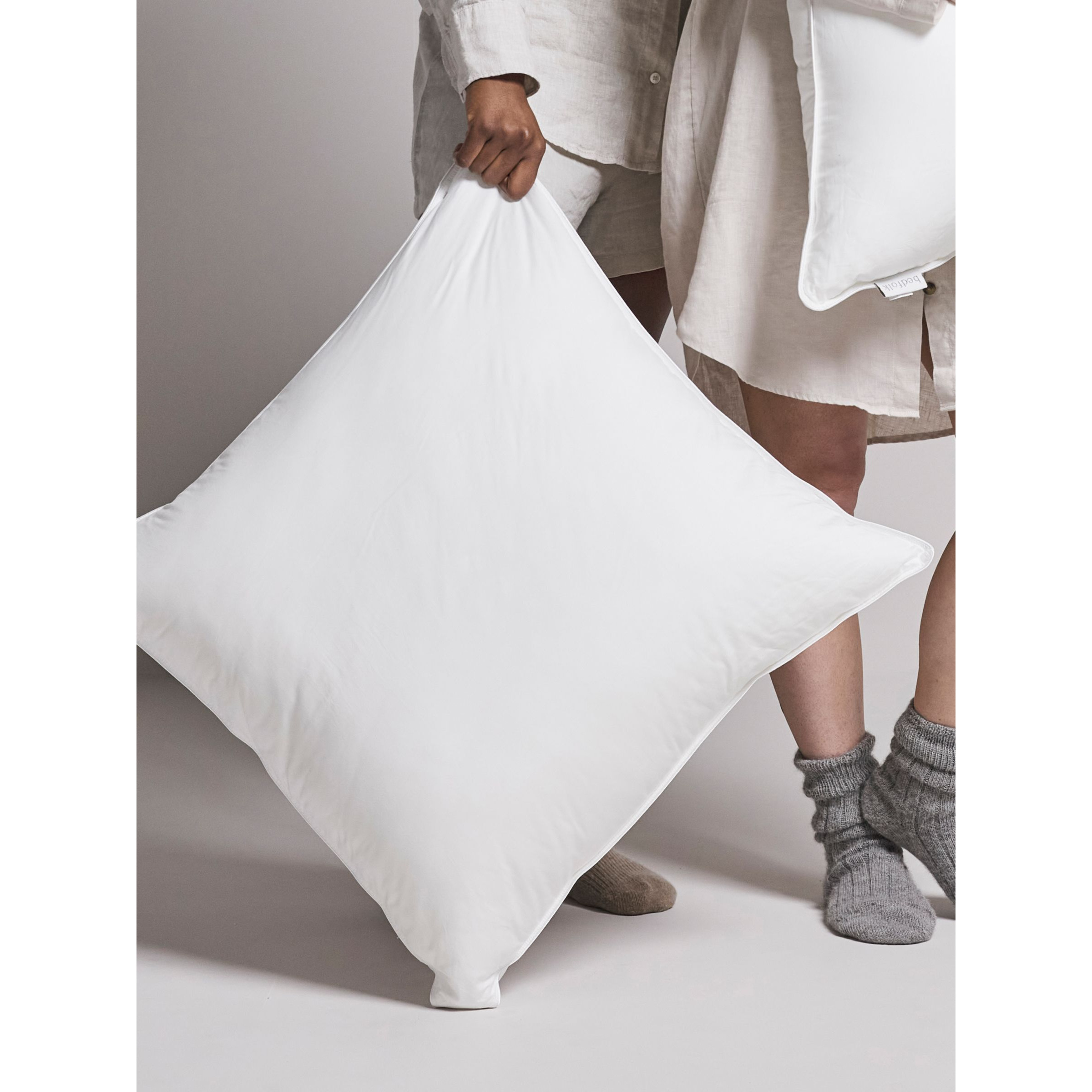 Bedfolk Down Alternative Square Pillow, Soft/Medium - image 1