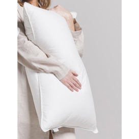 Bedfolk Recycled Duck Down Kingsize Pillow, Soft/Medium