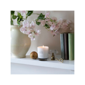 Glass & Wick Sweet Pea Scented Candle, 220g - thumbnail 2