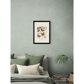 EAST END PRINTS Natural History Museum 'Butterflies' Framed Print - thumbnail 2