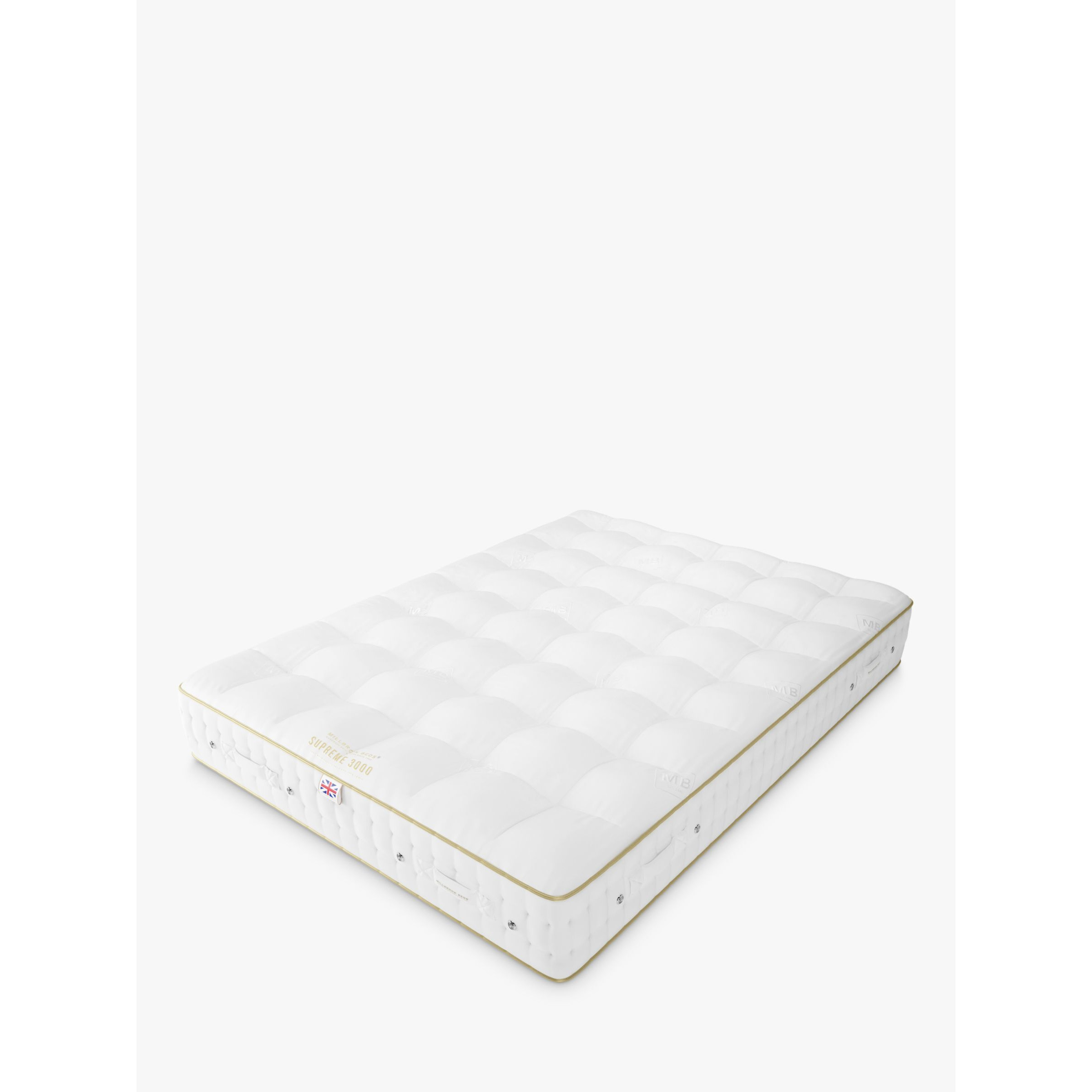 Millbrook Beds Supreme Collection 3000 Mattress, Firm Tension, Small Double - image 1