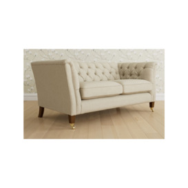 Laura Ashley Chatsworth Medium 2 Seater Sofa, Teak Leg