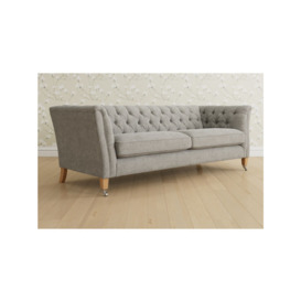 Laura Ashley Chatsworth Grand 4 Seater Sofa, Oak Leg