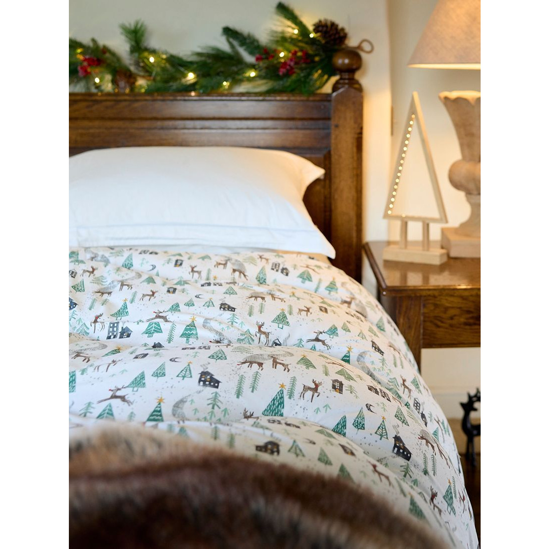 Camping John Lewis Childrens Duvet Harlequin Just Keep Trucking