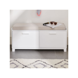 Great Little Trading Co Blake Hallway Storage Bench and Bench Cushion - thumbnail 2